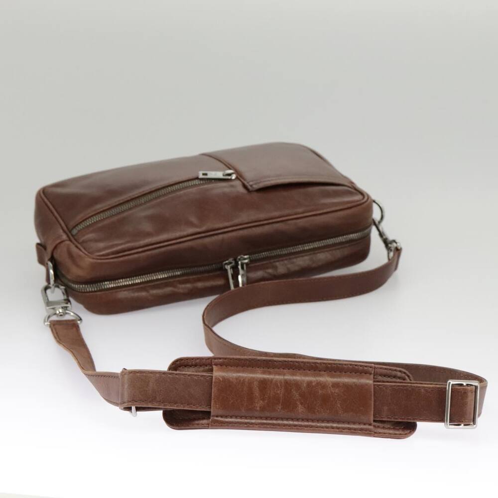 LOUIS VUITTON Defeel Shoulder Bag Suede Leather Brown M92357 - Picture 7 of 16